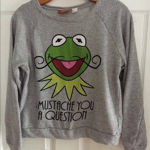 Muppets Kermit the Frog Sweatshirt